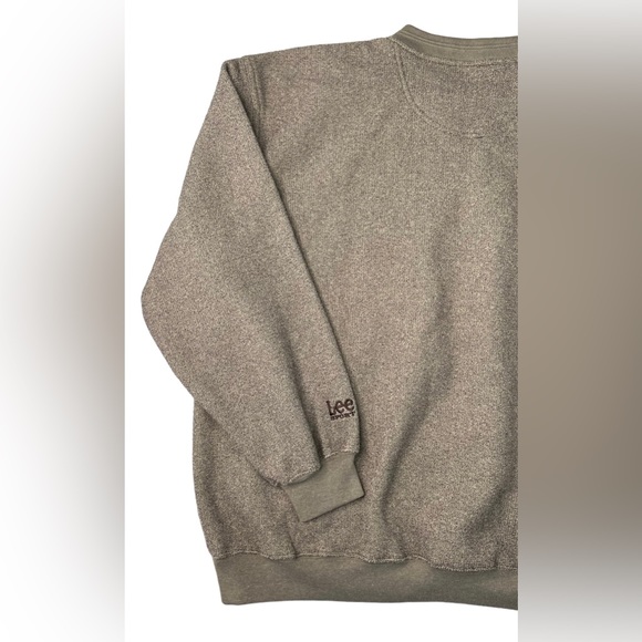 Vintage Green Bay Packers Size L Sweatshirt Men’s Lee Sport Brown Embroidered - Picture 11 of 12